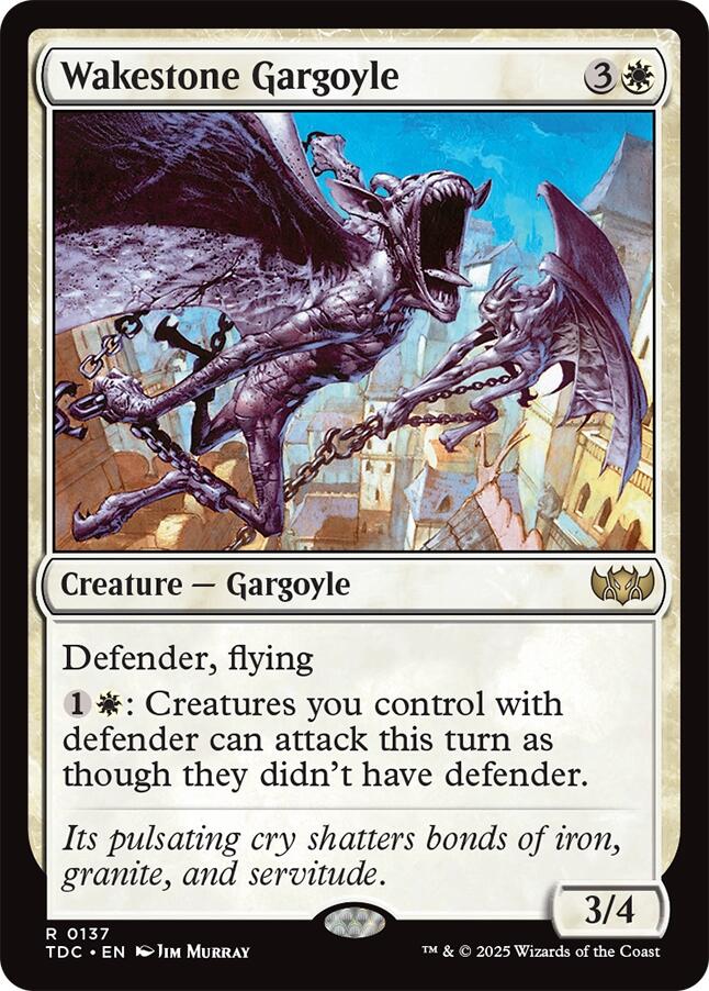 Wakestone Gargoyle [Tarkir: Dragonstorm Commander] | Card Citadel
