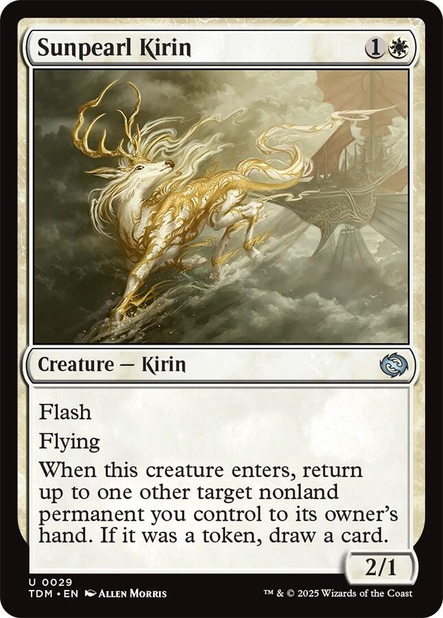 Sunpearl Kirin [Tarkir: Dragonstorm] | Card Citadel