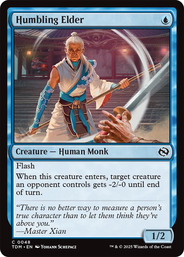 Humbling Elder [Tarkir: Dragonstorm] | Card Citadel