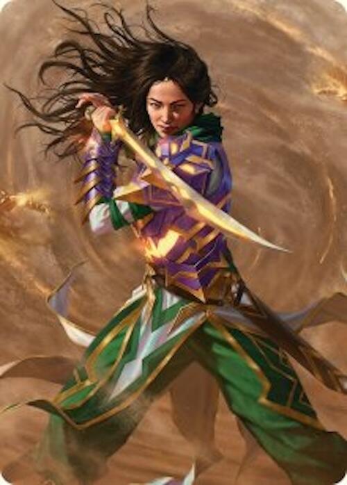 Descendant of Storms Art Card (2/54) [Tarkir: Dragonstorm Art Series] | Card Citadel