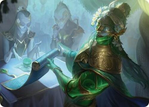 Sibsig Appraiser Art Card (8/54) [Tarkir: Dragonstorm Art Series] | Card Citadel