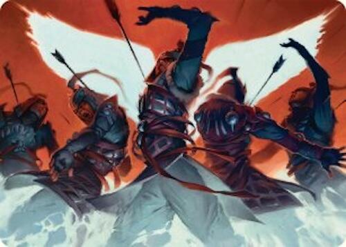 Desperate Measures Art Card (11/54) [Tarkir: Dragonstorm Art Series] | Card Citadel