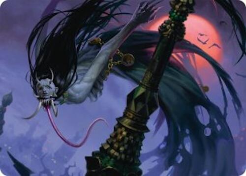 Qarsi Revenant Art Card (12/54) [Tarkir: Dragonstorm Art Series] | Card Citadel