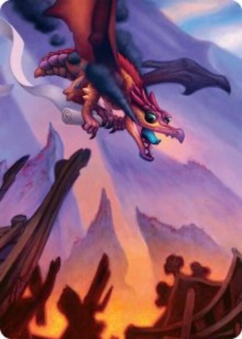 Scavenger Regent Art Card (45/54) [Tarkir: Dragonstorm Art Series] | Card Citadel