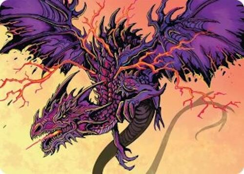 Stormshriek Feral Art Card (35/54) [Tarkir: Dragonstorm Art Series] | Card Citadel