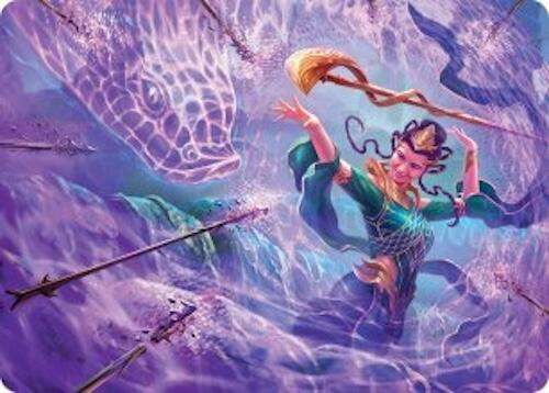 Snakeskin Veil Art Card (19/54) [Tarkir: Dragonstorm Art Series] | Card Citadel