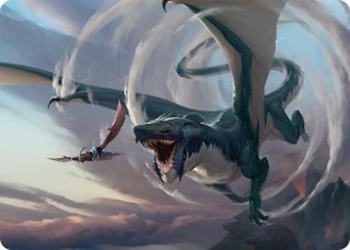 Whirlwing Stormbrood Art Card (27/54) [Tarkir: Dragonstorm Art Series] | Card Citadel
