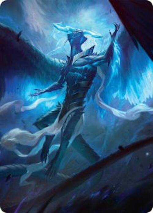 Ugin, Eye of the Storms Art Card (1/54) [Tarkir: Dragonstorm Art Series] | Card Citadel