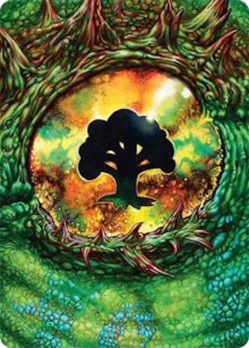 Forest Art Card (32/54) [Tarkir: Dragonstorm Art Series] | Card Citadel