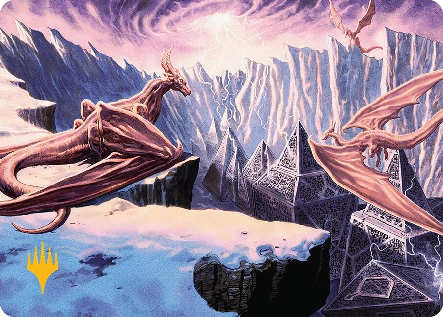 Maelstrom of the Spirit Dragon (42/54) (Gold-Stamped) [Tarkir: Dragonstorm Art Series] | Card Citadel