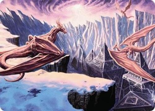 Maelstrom of the Spirit Dragon (42/54) [Tarkir: Dragonstorm Art Series] | Card Citadel
