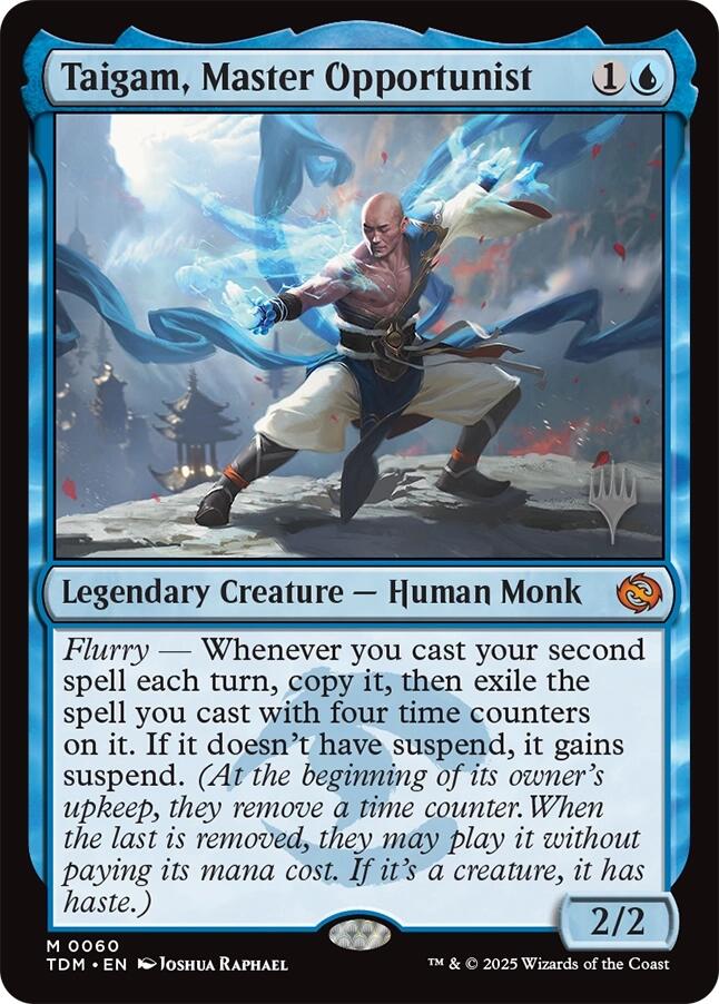 Taigam, Master Opportunist [Tarkir: Dragonstorm Promos] | Card Citadel