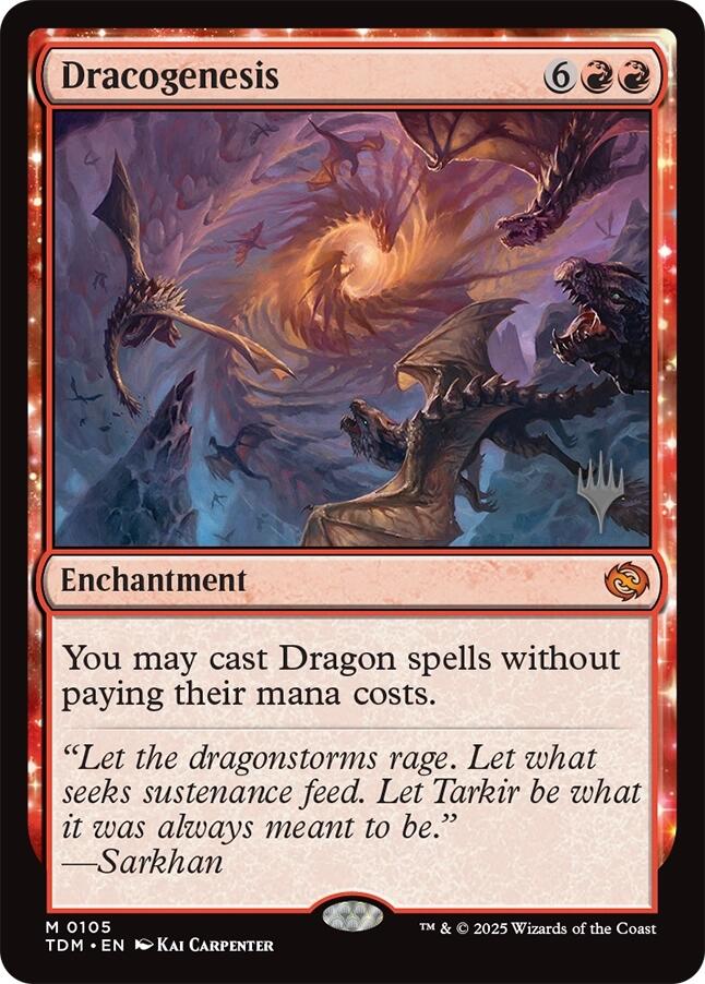 Dracogenesis [Tarkir: Dragonstorm Promos] | Card Citadel