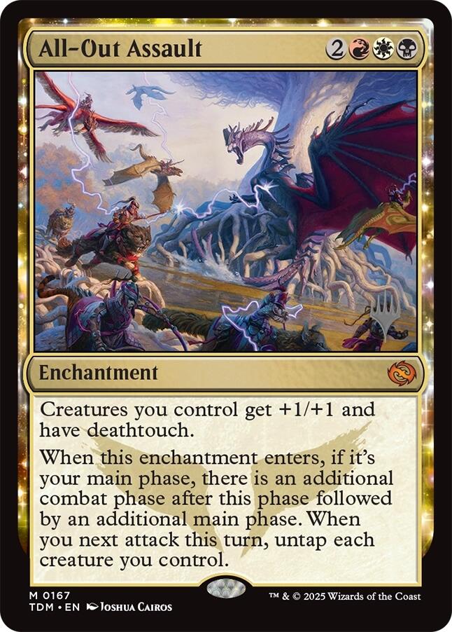 All-Out Assault [Tarkir: Dragonstorm Promos] | Card Citadel