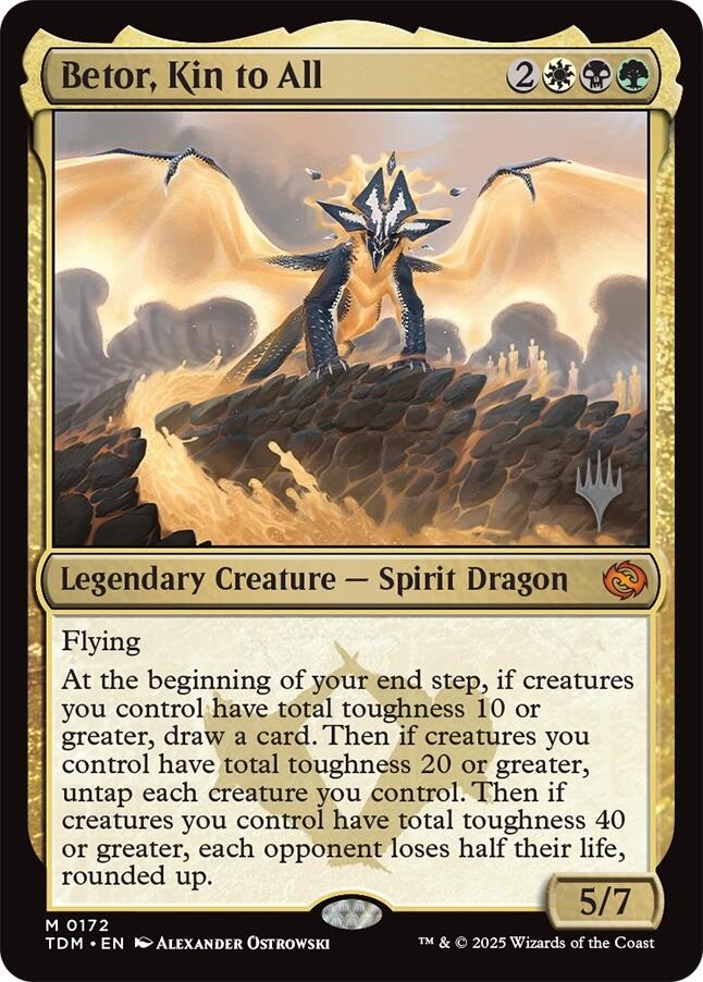 Betor, Kin to All [Tarkir: Dragonstorm Promos] | Card Citadel