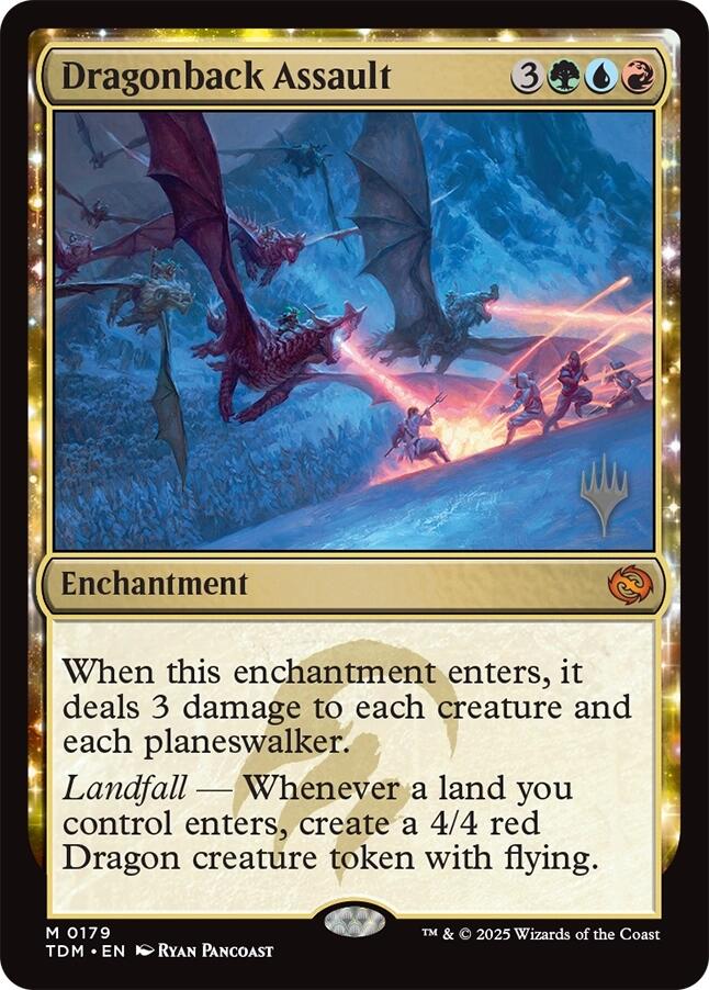 Dragonback Assault [Tarkir: Dragonstorm Promos] | Card Citadel