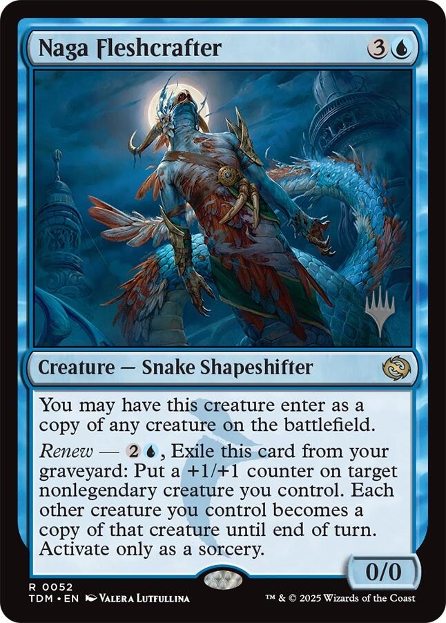 Naga Fleshcrafter [Tarkir: Dragonstorm Promos] | Card Citadel