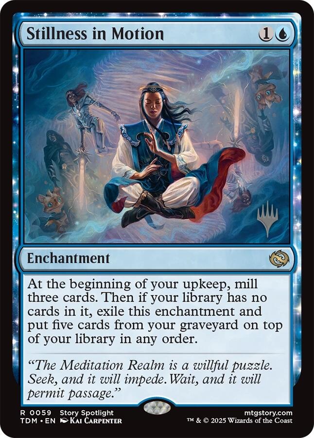 Stillness in Motion [Tarkir: Dragonstorm Promos] | Card Citadel