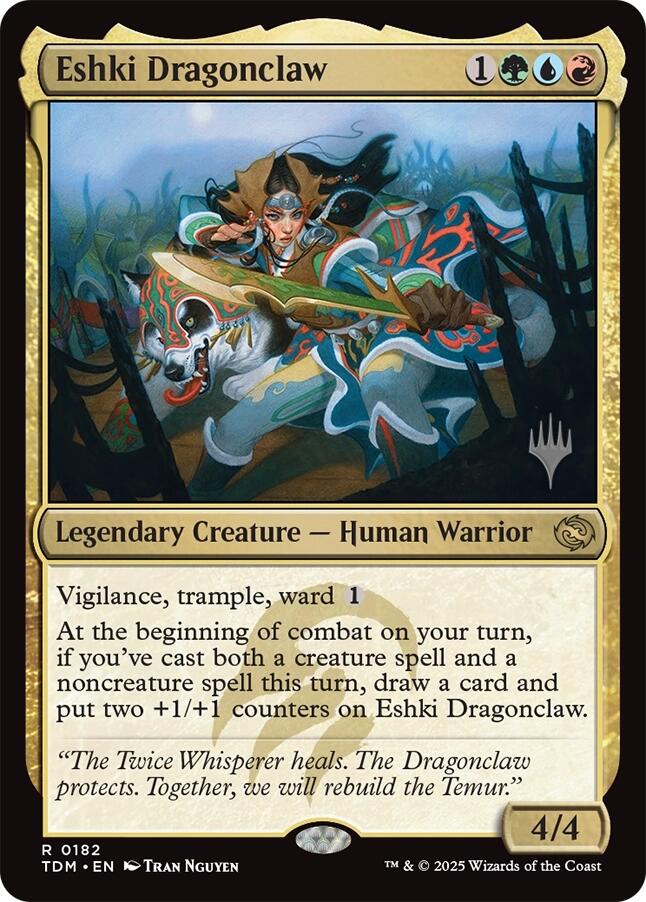 Eshki Dragonclaw [Tarkir: Dragonstorm Promos] | Card Citadel