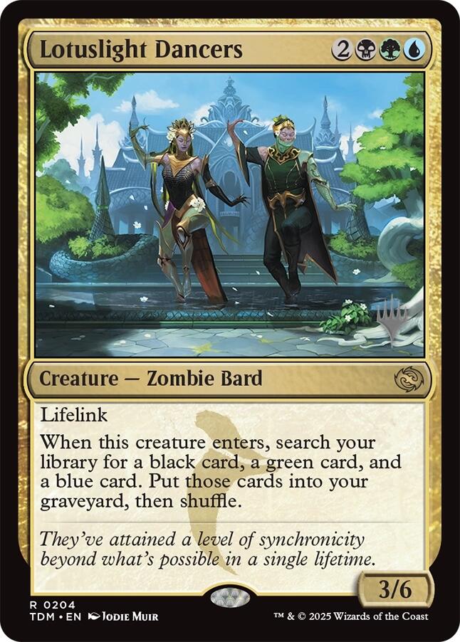 Lotuslight Dancers [Tarkir: Dragonstorm Promos] | Card Citadel