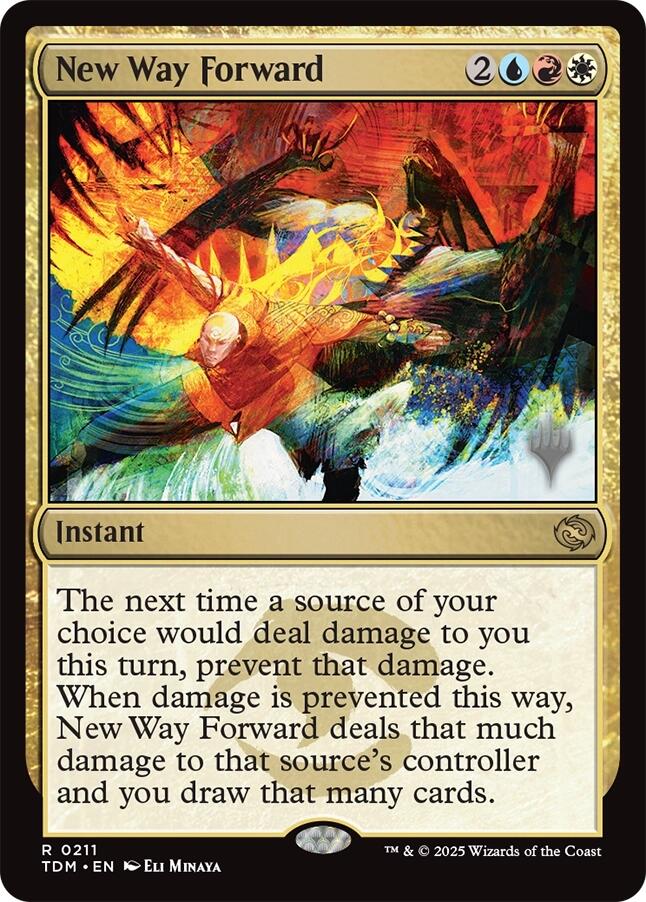 New Way Forward [Tarkir: Dragonstorm Promos] | Card Citadel