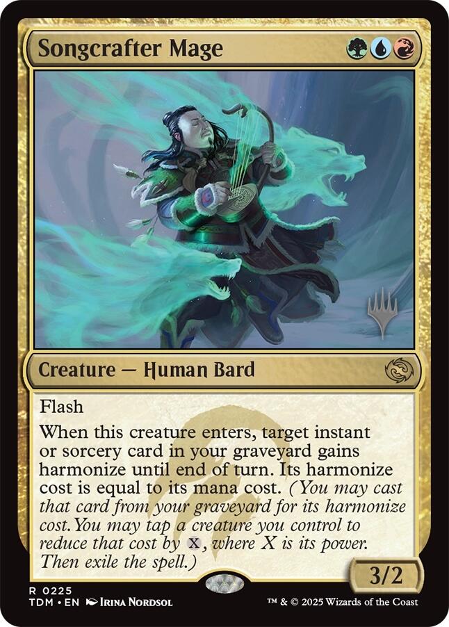 Songcrafter Mage [Tarkir: Dragonstorm Promos] | Card Citadel