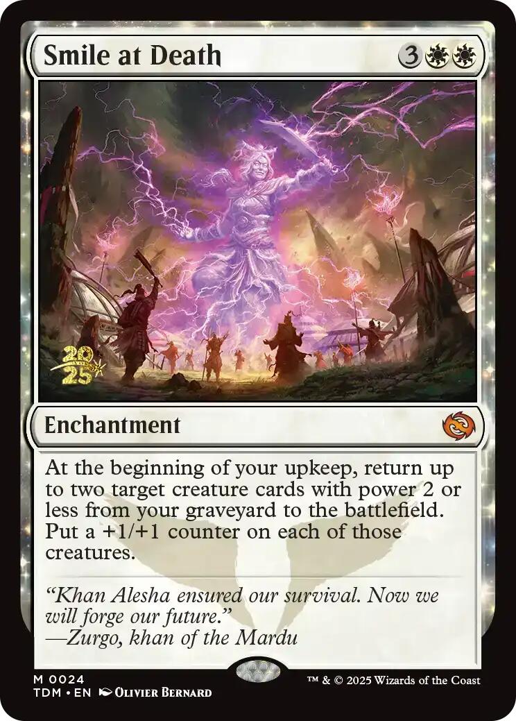Smile at Death [Tarkir: Dragonstorm Prerelease Promos] | Card Citadel
