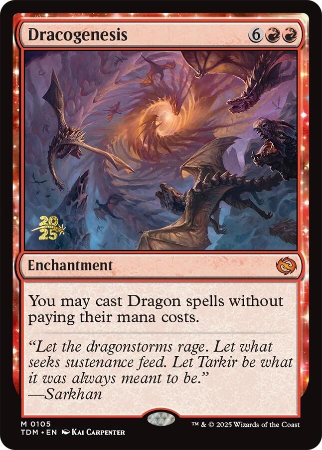 Dracogenesis [Tarkir: Dragonstorm Prerelease Cards] | Card Citadel