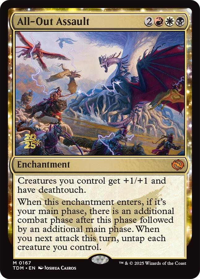 All-Out Assault [Tarkir: Dragonstorm Prerelease Promos] | Card Citadel