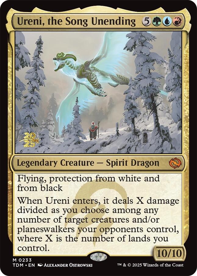 Ureni, the Song Unending [Tarkir: Dragonstorm Prerelease Promos] | Card Citadel