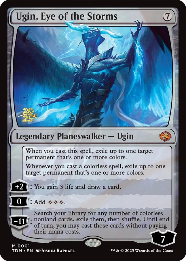 Ugin, Eye of the Storms [Tarkir: Dragonstorm Prerelease Promos] | Card Citadel