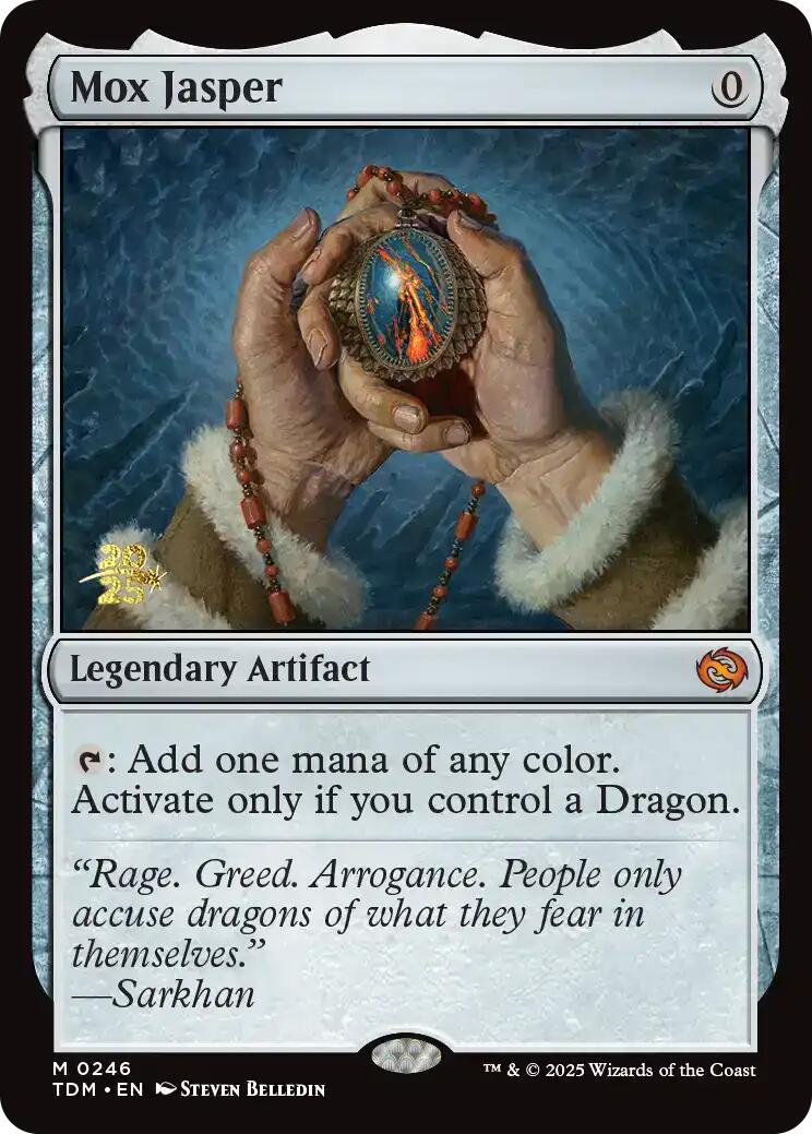 Mox Jasper [Tarkir: Dragonstorm Prerelease Promos] | Card Citadel