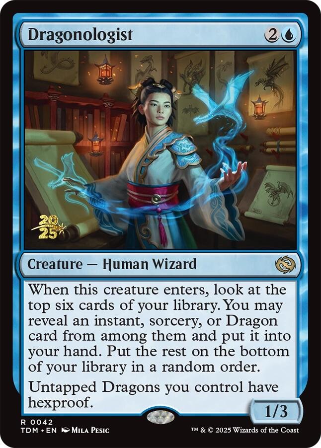 Dragonologist [Tarkir: Dragonstorm Prerelease Promos] | Card Citadel