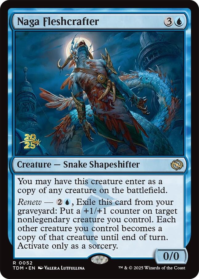 Naga Fleshcrafter [Tarkir: Dragonstorm Prerelease Promos] | Card Citadel
