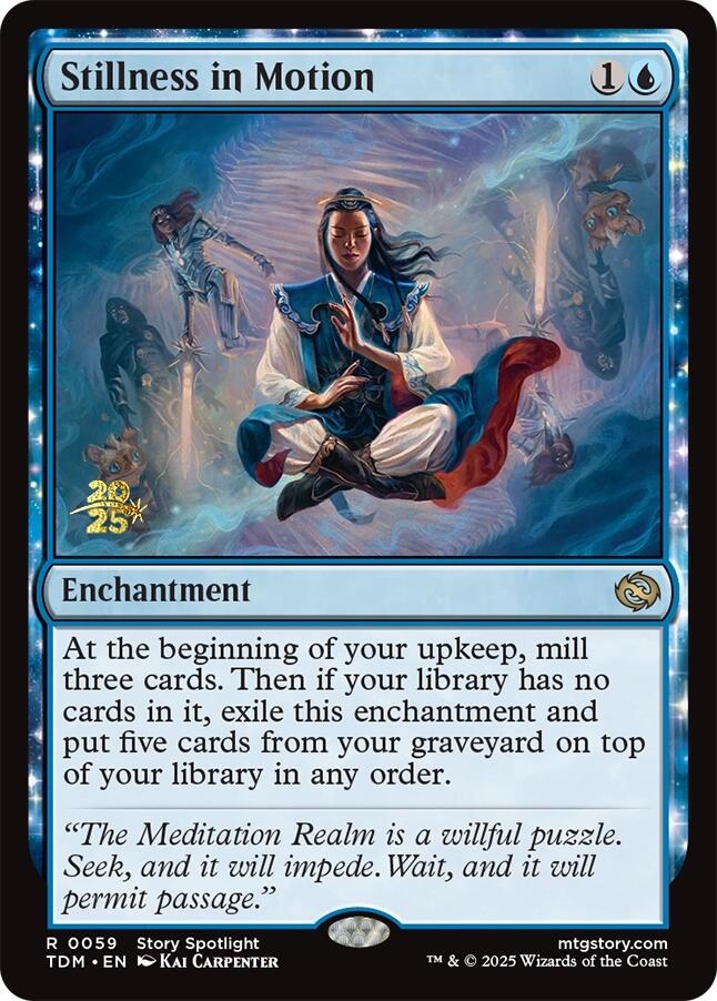 Stillness in Motion [Tarkir: Dragonstorm Prerelease Promos] | Card Citadel