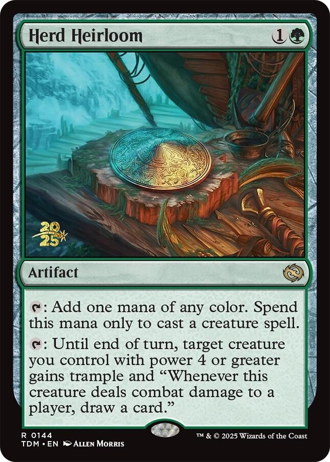 Herd Heirloom [Tarkir: Dragonstorm Prerelease Promos] | Card Citadel