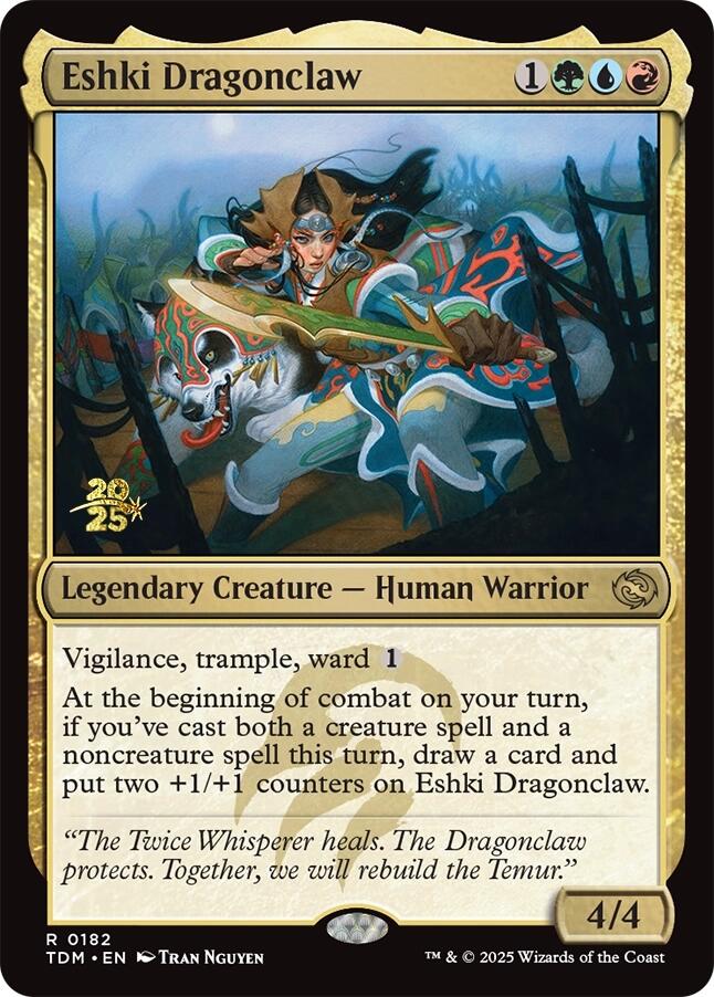Eshki Dragonclaw [Tarkir: Dragonstorm Prerelease Promos] | Card Citadel
