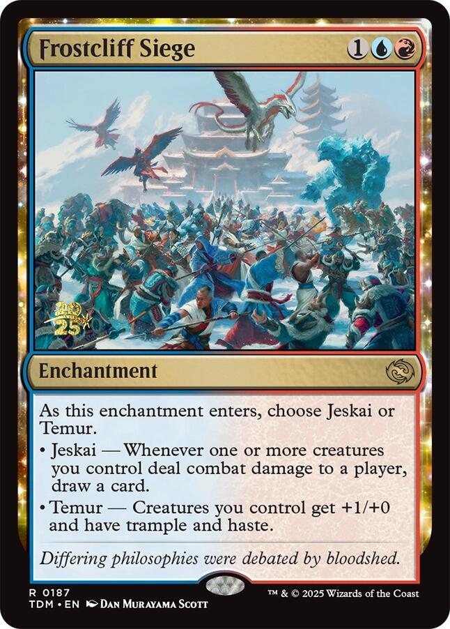Frostcliff Siege [Tarkir: Dragonstorm Prerelease Promos] | Card Citadel