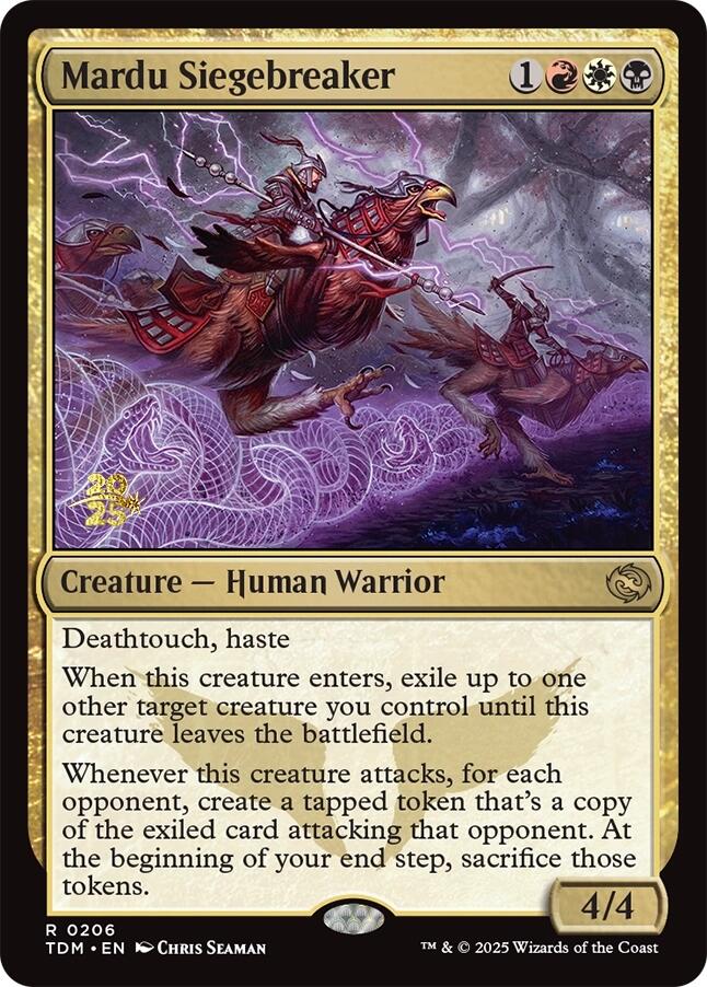 Mardu Siegebreaker [Tarkir: Dragonstorm Prerelease Promos] | Card Citadel