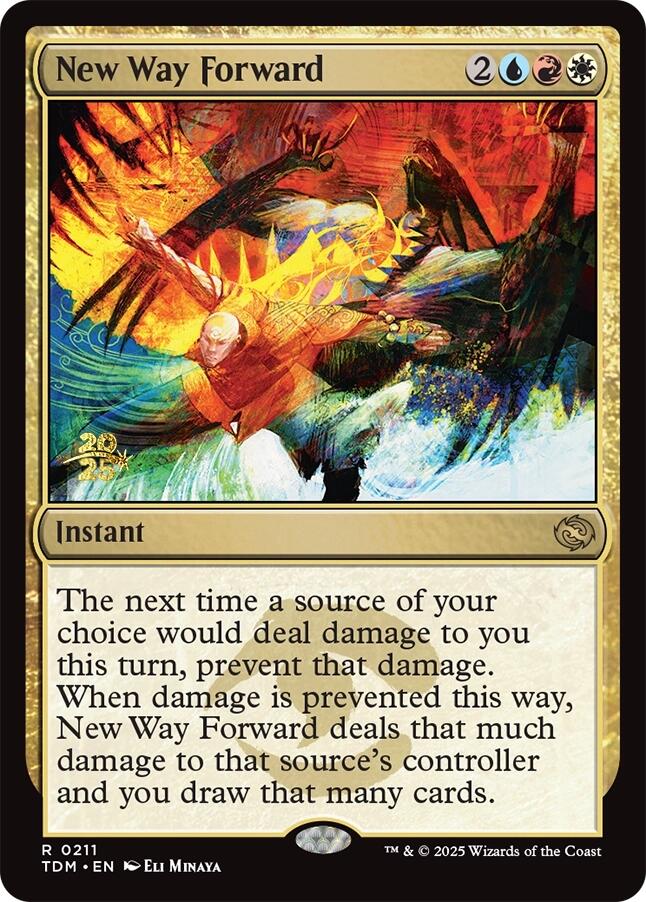 New Way Forward [Tarkir: Dragonstorm Prerelease Promos] | Card Citadel