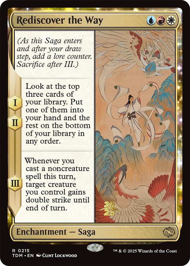 Rediscover the Way [Tarkir: Dragonstorm Prerelease Promos] | Card Citadel