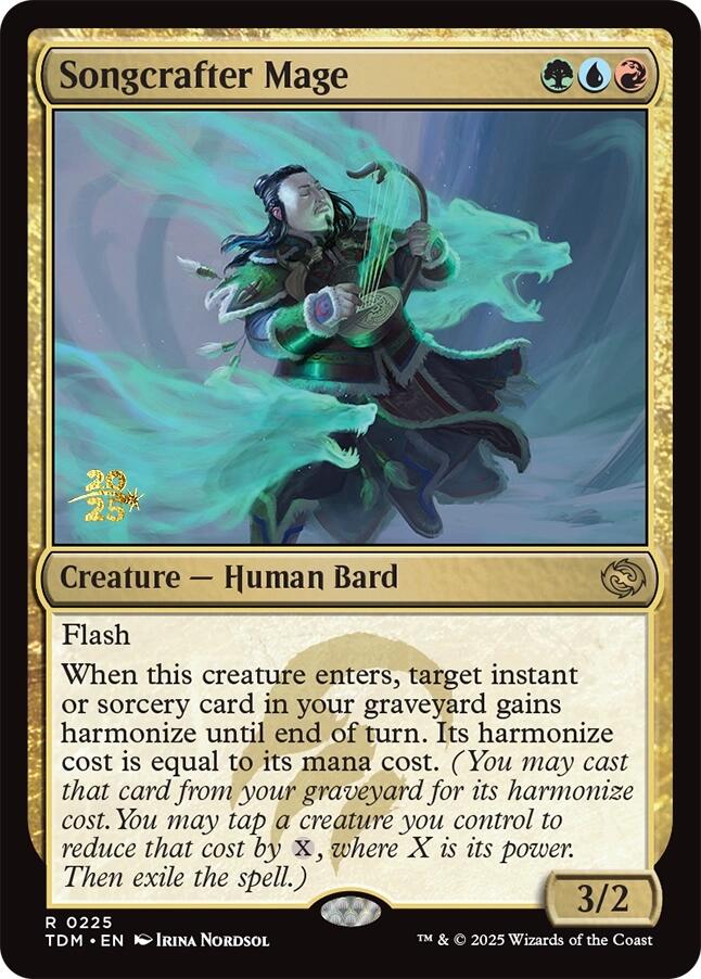 Songcrafter Mage [Tarkir: Dragonstorm Prerelease Promos] | Card Citadel