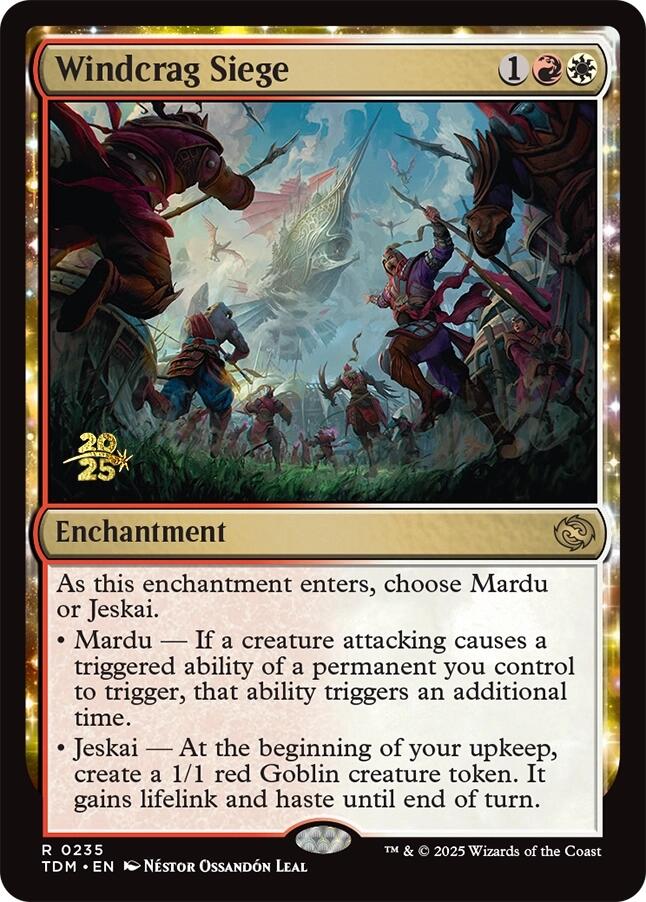 Windcrag Siege [Tarkir: Dragonstorm Prerelease Promos] | Card Citadel