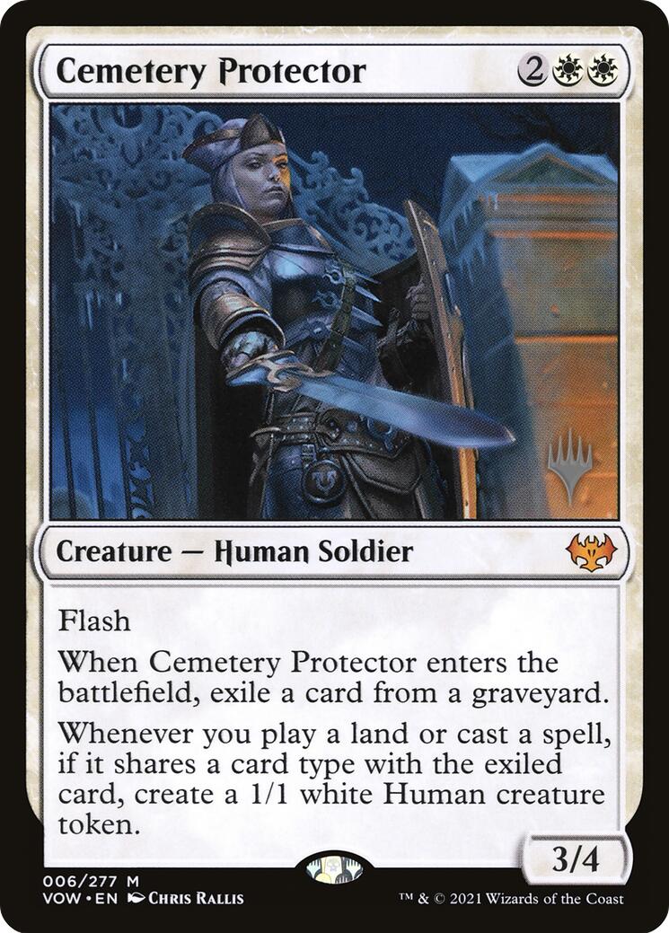 Cemetery Protector [Aetherdrift Promos] | Card Citadel