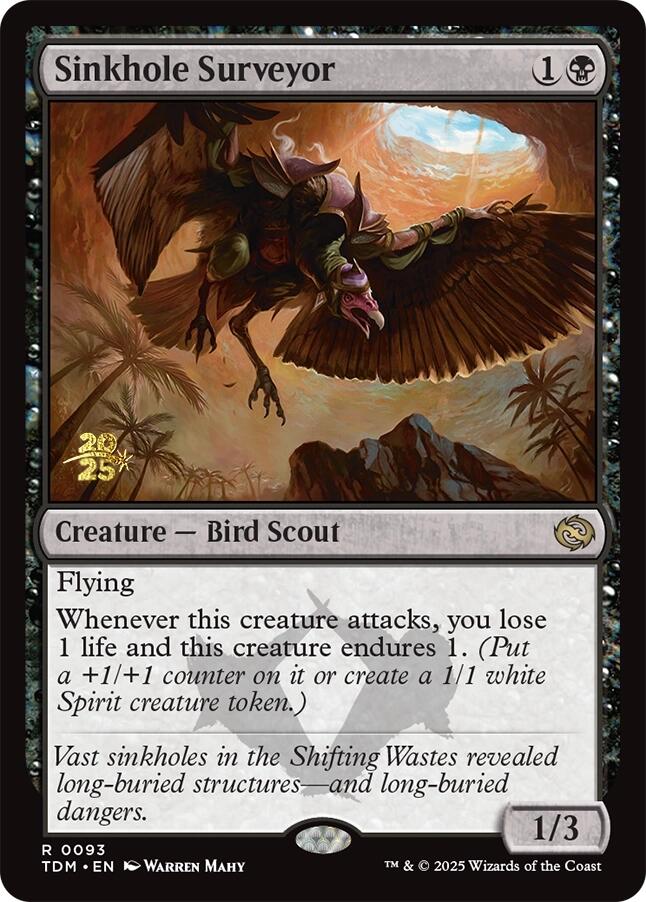 Sinkhole Surveyor [Tarkir: Dragonstorm Prerelease Promos] | Card Citadel