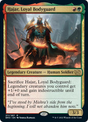 Hajar, Loyal Bodyguard (Promo Pack) [The Brothers' War Promos] | Card Citadel