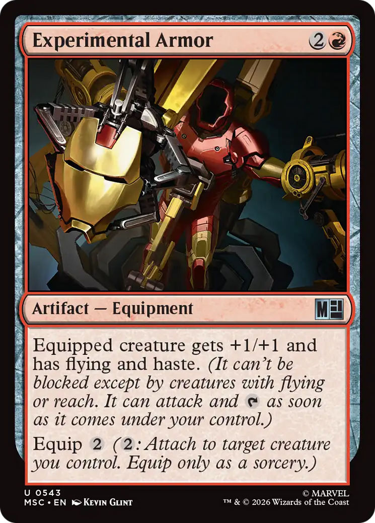 Experimental Armor [Marvel Super Heroes Commander] | Card Citadel