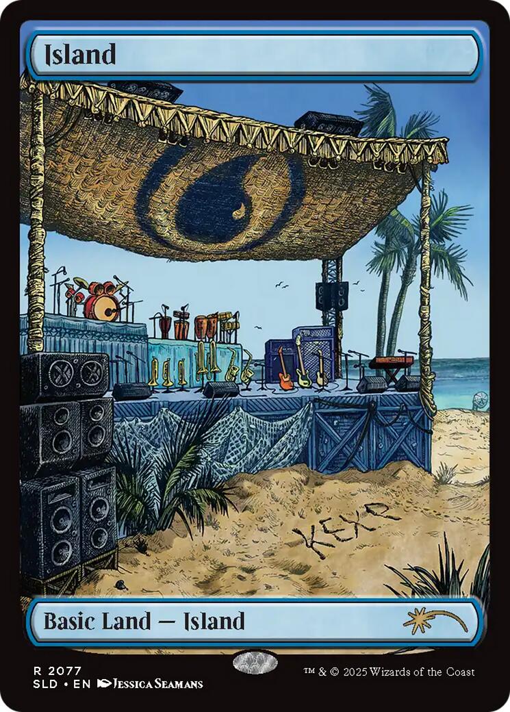 Island (2077) [Secret Lair Drop Series] | Card Citadel