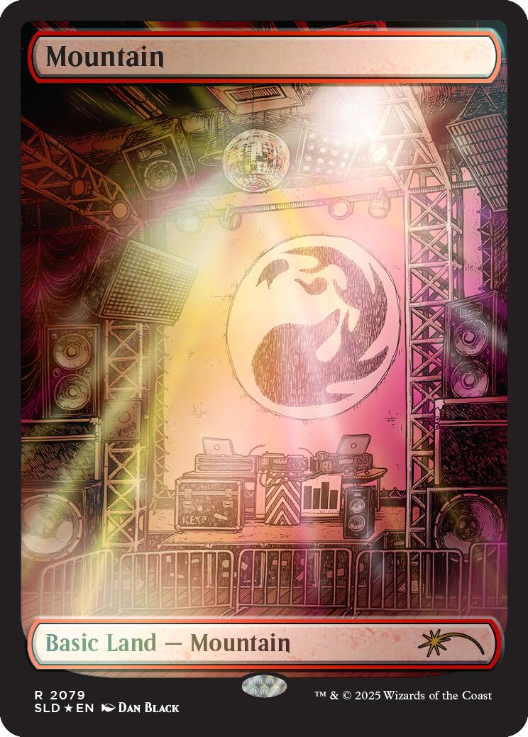 Mountain (2079) (Rainbow Foil) [Secret Lair Drop Series] | Card Citadel