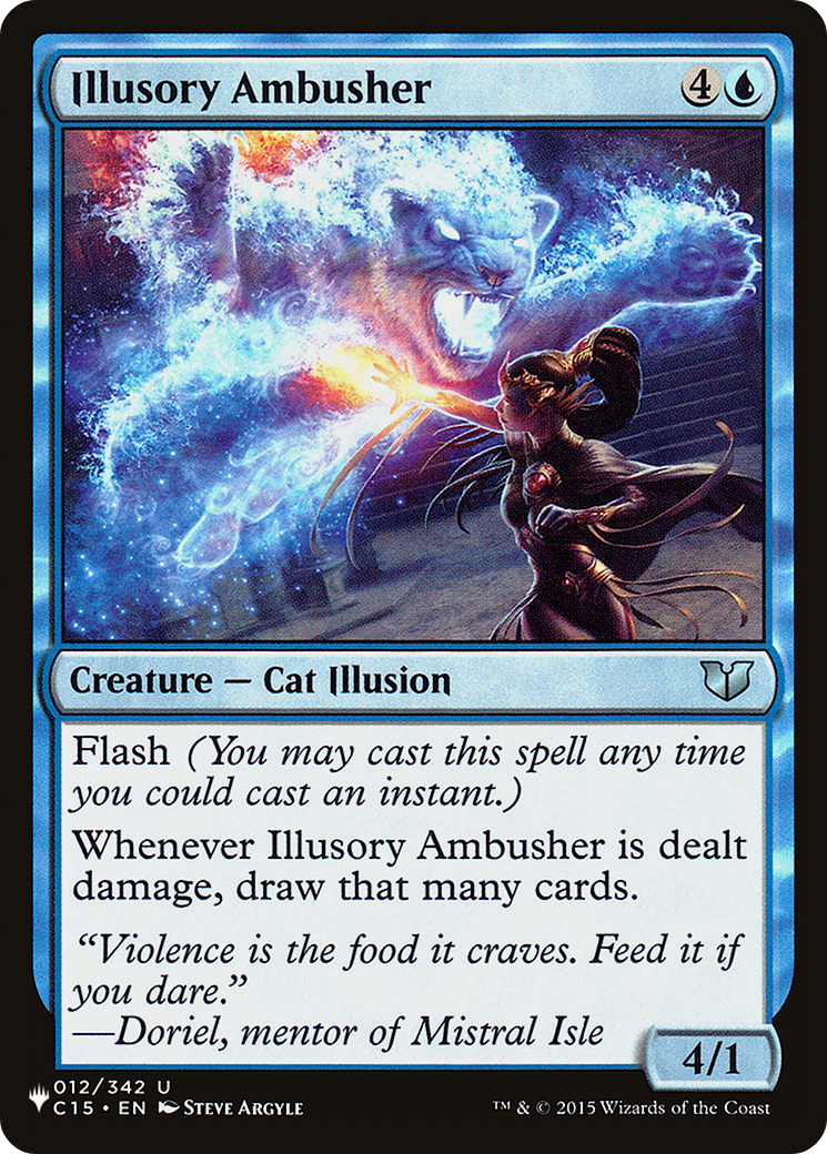 Illusory Ambusher [The List] | Card Citadel